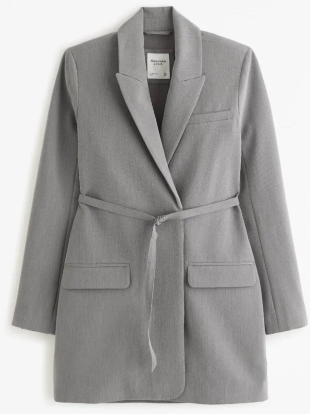 Abercrombie & Fitch Side Tie Blazer Mini Dress